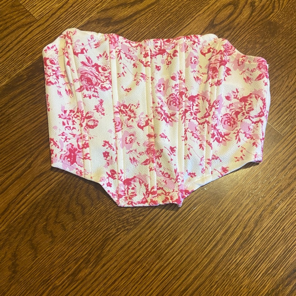 Floral corset